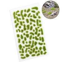 Eve Model Grass Clusters Assorted Shapes Green Suit 1/35 1/48 1/72