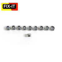 Fix-it Nyloc Nuts M4 4mm (10)