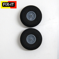 Fix-it Wheels 40mm x 12mm  2mm (Foam Tyre)(pr)