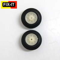 Fix-it Wheels 25.4mm x 8.5mm  2.1mm   (PU Tyre)(pr)