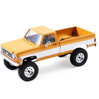 FMS FCX18 Chevrolet K10 V2S RC Rock Crawler RTR Yellow 1/18