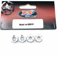FS Racing 536010 Aluminium Wheel Hex (4)