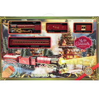 Fenming FT9064B RC Christmas Steam Train Diorama Set With Lights & Steam