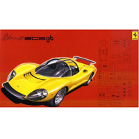 Fujimi Ferrari Dino 206 GT   1/24