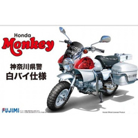 Fujimi Honda Monkey Police Motorcycle No 15   1/12