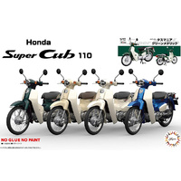 Fujimi Honda Super Cub 110 Tasmania Green Metallic B-NX- No2 1/12