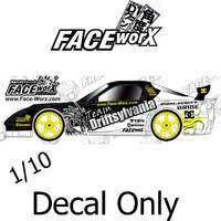 Face Worx Decal FW USA Drift Team