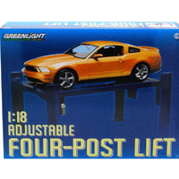 Green Light Blue 4 Post Hoist Adjustable 1/18