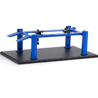 Green Light 16100-A 4 Post Hoist Auto Body Shop Blue Series 1 1/64