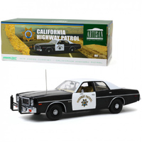 Green Light Dodge Coronet 1975 California Highway Patrol  1/18