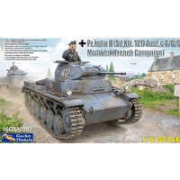 Gecko Models 16007 Pz.kpfw II (sd.kfz. 121) Ausf. C A/B/C (modified) 1/16