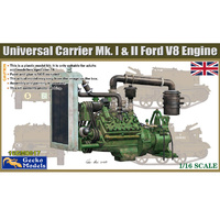 Gecko Models 16017 Ford V8 Engine For Universal Carrier Mk. I & II  1/16
