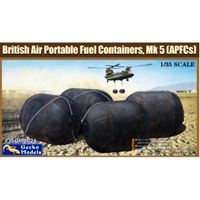 Gecko Models British 500 Gallon Collapsible Drop Drum Bladder Set  1/35