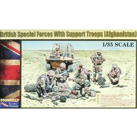 Gecko Models British Special Forces With Support Troops Afghanistan  1/35
