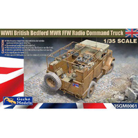 Gecko Models 35061 British Bedford MWR FFW Radio Command Truck  1/35