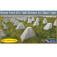Gecko Models 35084 Dragon Teeth Anti Tank Obstacle Set    1/35