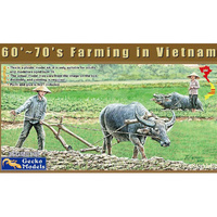 Gecko Models 35107 60's-70's Farming In Vietnam Model Kit   1/35