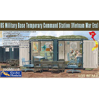 Gecko Models 35119 US Military Base Temporary Command Station Vietnam 1/35