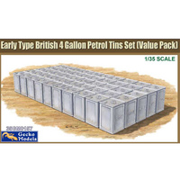 Gecko Models 35157 British 4 Gallon Flimsies Petrol Tins Set Early  1/35