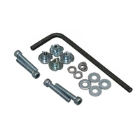 Great Planes Bolt Set/ Blind Nuts 2-56x1/2 (4)