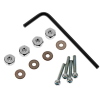 Great Planes Bolt Set/ Locknuts 2-56x1/2 (4)