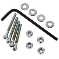 Great Planes Bolt Set/ Locknuts 4-40x1 (4)