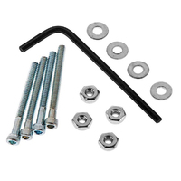 Great Planes Bolt Set/ Locknuts 4-40x1-1/4 (4)