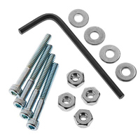 Great Planes Bolt Set/ Locknuts 6-32x1-1/4 (4)