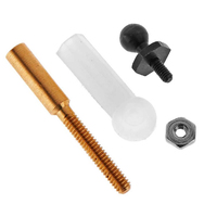 Great Planes Threaded Ball Link Set 1/16 Solder On