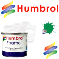 Humbrol 002 Emerald Gloss                Enamel 14ml