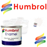 Humbrol White Gloss                      Enamel 14ml