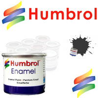 Humbrol 030 Black Matt                         Enamel 14ml