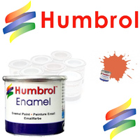 Humbrol Orange Lining Matt          Enamel 14ml