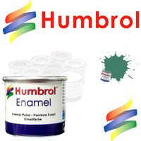 Humbrol Mid Green Matt              Enamel 14ml