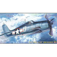 Hasegawa 09134 F6F-3 Hellcat USS Essex 1/48