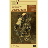 Hasegawa 64130 Robot Battle V Maschinen Krieger MK44 Ausf.G-6 Gold 1/20