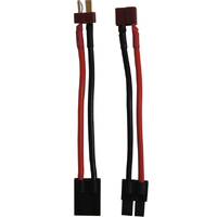 Hobby Details T Plug To Traxxas 114AWG Silicone Wire 100mm (2)