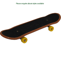 Hobby Details Decorative Skateboard 9.5x5x1.8cm Assorted