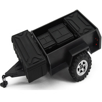 Hobby Details TRX4M089B Plastic Mini Trailer For 1/18 & 124 Cars Black