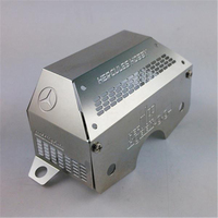 Hercules Gear Box Stainless Steel Photo-Etched Cover (with Mercedes Logo)