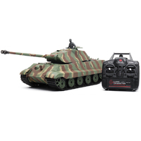 Henglong King Tiger  + METAL   R/C Tank   RTR + Smoke/Sound 1/16