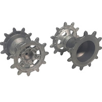 Henglong MDW3889 Metal Drive Wheels (2pce) Leopard A2