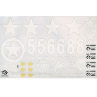 Henglong PT3898 Decal Sheet Sherman