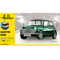 Heller 56153 Austin Mini Starter Kit 1/43