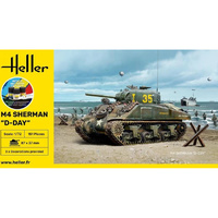 Heller 56292 M4 Sherman D Day Starter Set 1/72