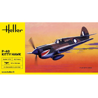Heller 80266 P-40E Kitty Hawk With RAAF Decals  1/72