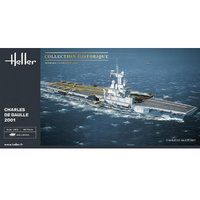 Heller 81072 Charles de Gaulle 2001 Aircraft Carrier  1/400