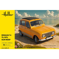 Heller 82704 Renault 4 TL/ GTL Sun Roof  1/24