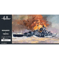 Heller 85078 Bismarck & Tirpitz Twin set  1/400