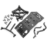 HPI 85234 Skid Plate/Body Mount/Shock Tower Set